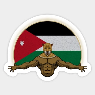 Cheetah Jordan Sticker